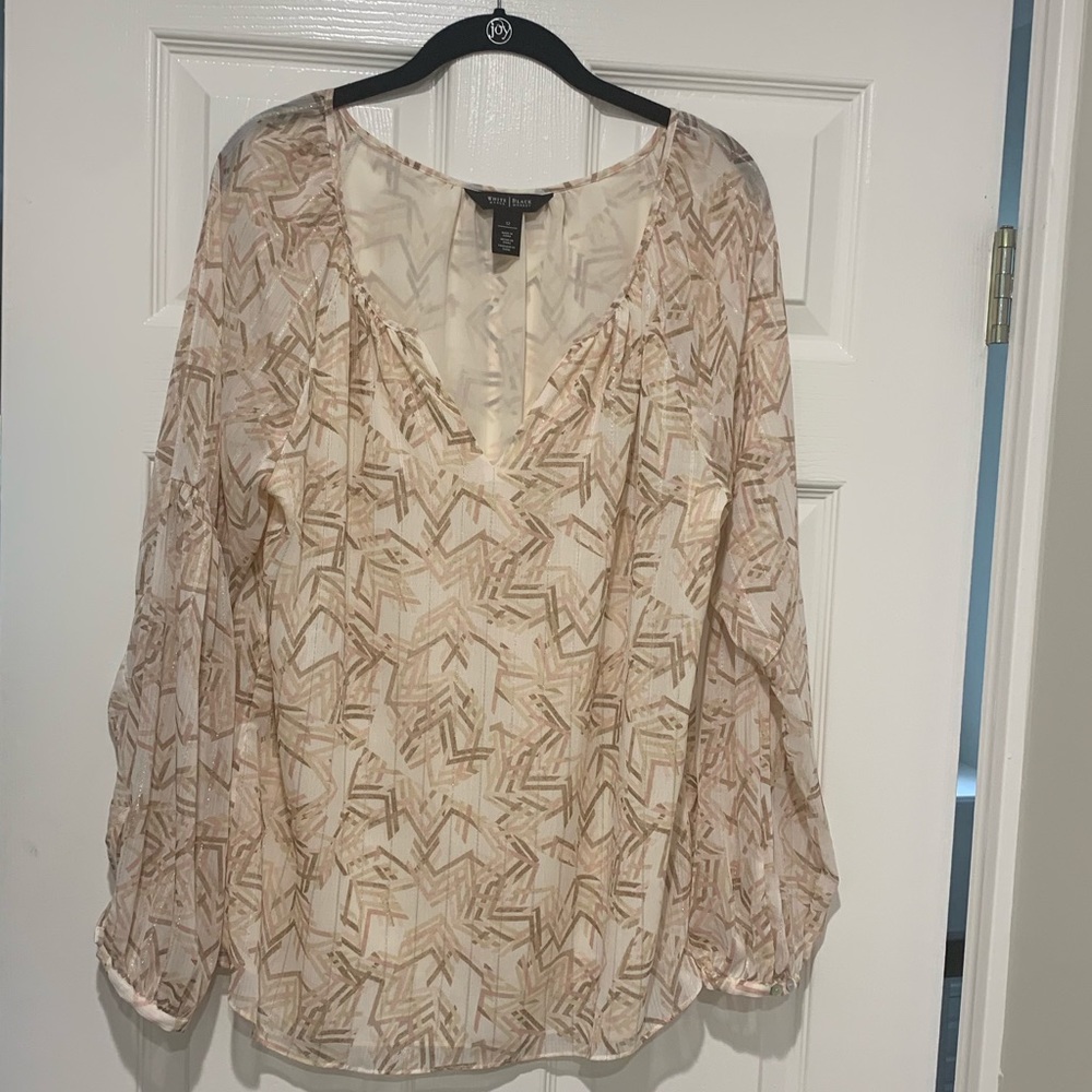 WHBM Size 12 Blouse